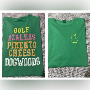 Masters themed short sleeve unisex T-shirt-XXL-VGUC